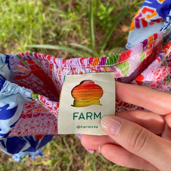 farm rio birds crop top - Picture 5 of 10